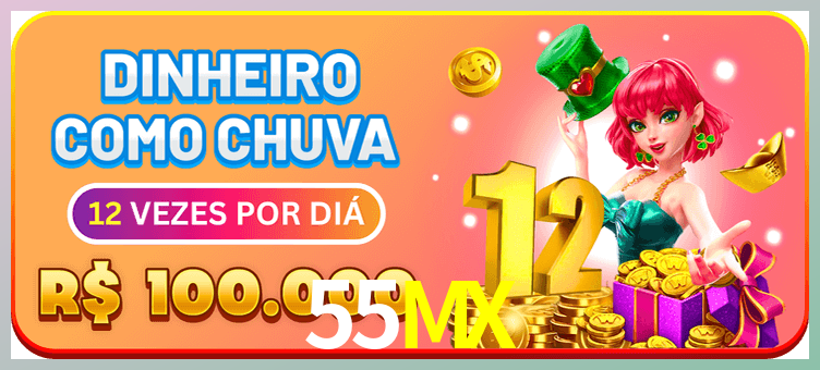 Aplicativo móvel 55MX para iOS e Android